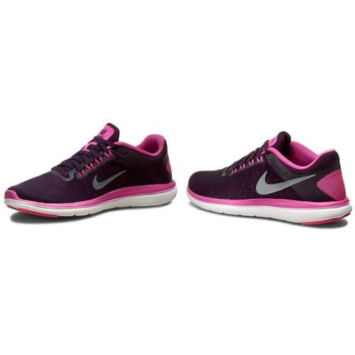Original Women's NIKE Flex RN 6 Purple Dynasty/Cool Grey 830751 501 UK Size 4.5 (SA 4.5)