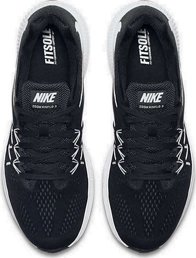 Original Mens Nike Zoom Winflo 3 - 831561 001 UK 10 (SA 10)