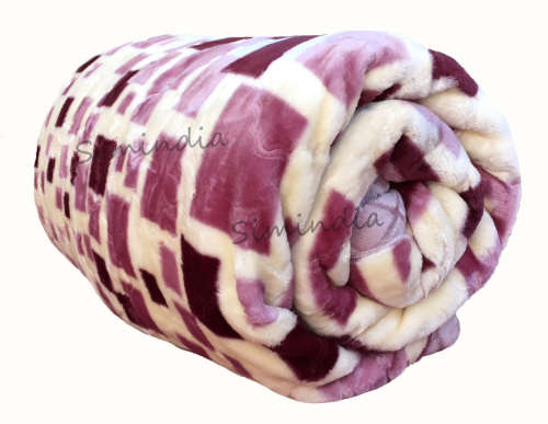 New Arrivals Super Soft 3 PLY Heavy Quality Print & Embossed Blanket