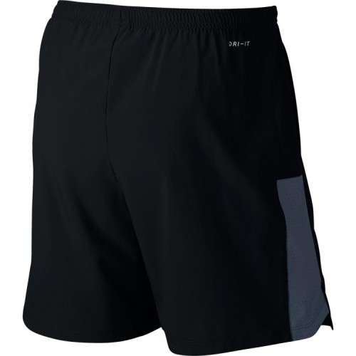 Original Nike Mens Flex Challenger Running Shorts Black/Thunder Blue 856875 010 Size Medium