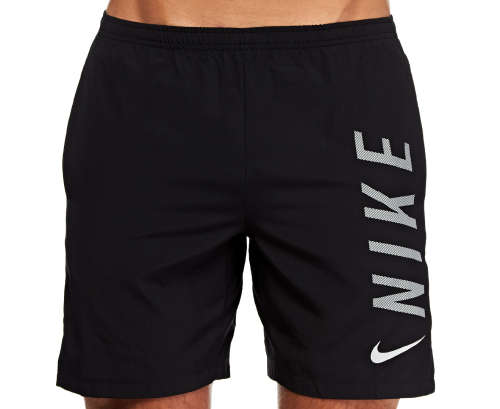 Original Nike Mens Flex Challenger Running Shorts Black/Thunder Blue 856875 010 Size Medium