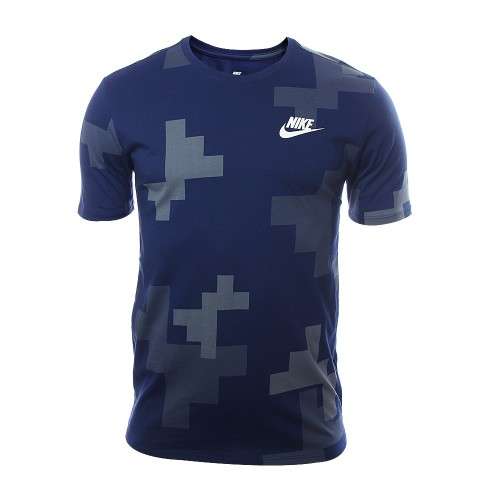 Original Mens NIKE T-SHIRT CAMISETA TEE FW PRINT 875634 102 Size Large