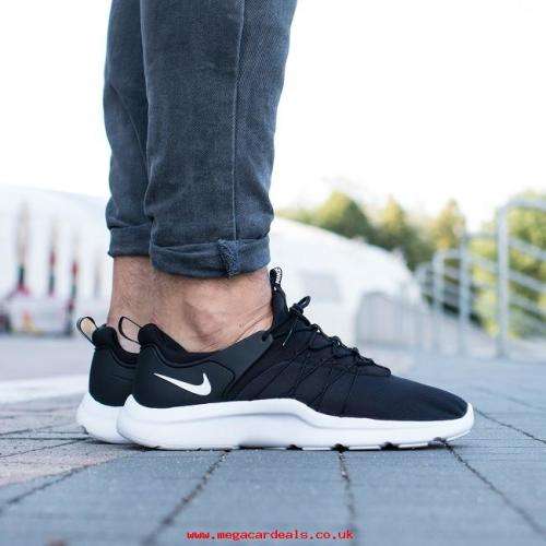 Original Mens Nike DARWIN Sportswear BLACK WHITE 819803 002 Size UK 9 (SA 9)