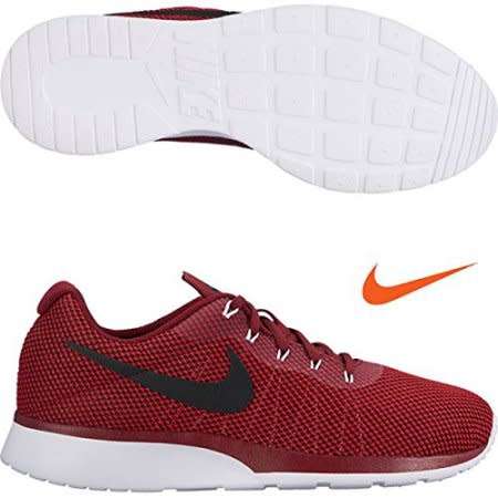 Original Mens Nike Tanjun Racer Running Shoes Team Red /Black 921669 600 Size UK 10 (SA 10)