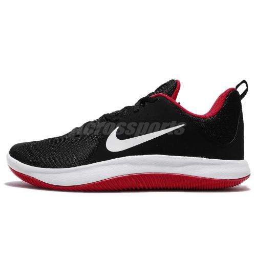 Original Mens Nike Fly.By Low Black University Red Sneakers 908973 006 Size UK 9 (SA 9)