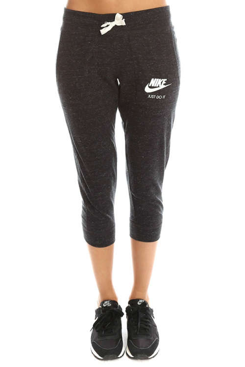 Original Womens NIKE Casual Soft Capri Pants 726053 010 Size Small