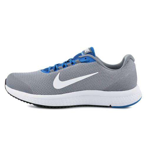 Original Mens Nike RUNALLDAY Cool Grey/White-Blue Jay 898464 005 Size UK 10 (SA 10)