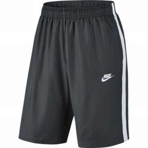 Original Nike Mens Sportswear Season Woven Shorts Grey 804318 060 Size XL