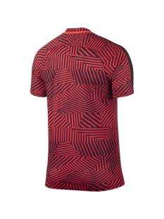 Original Mens Nike Dry Squad  GRAPHIC RED 807073 671 Size Large