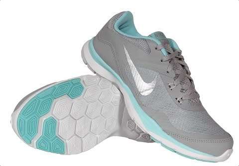 Original Women's NIKE Flex Trainer 5 Training Shoe Wolf Grey/Silver  724858 014 UK Size 6 (SA 6)