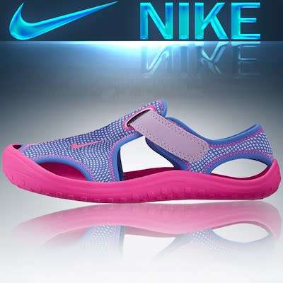 Original Nike Sunray Protect PS Girls Sandals 903633 500 Size UK 2.5