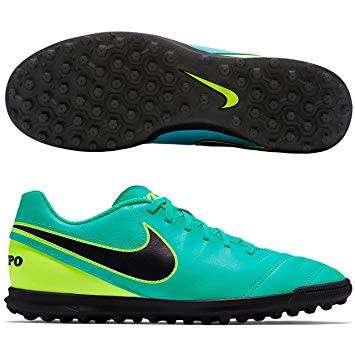 Original Mens NIKE Tiempo Rio III TF 819237 307 UK Size 10 (SA 10)
