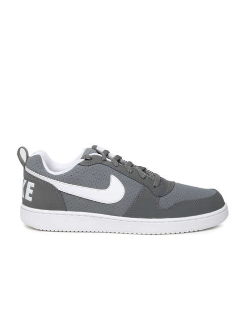 Original Mens Nike Court Borough LOW 838937 011 Cool Grey/White Size UK 9.5 (SA 9.5)