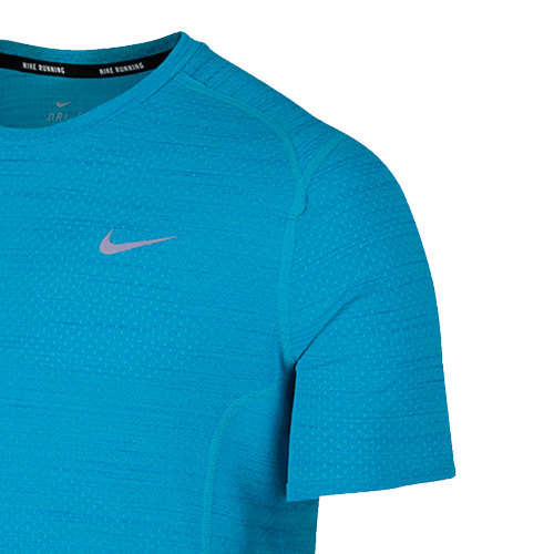 Original Mens Nike DRI-FIT COOL MILER T-SHIRT 718348 418 Size XL