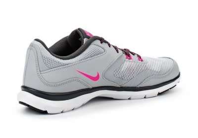 Original Women's NIKE Flex Trainer 5 Training Shoe Wolf Grey/Hyper Pink 724858 017 UK Size 5 (SA 5)