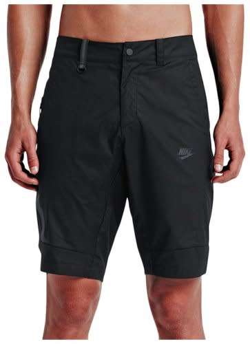 Original Nike Mens SPORTSWEAR BONDED SHORTS BLACK 823365 010 Size 34