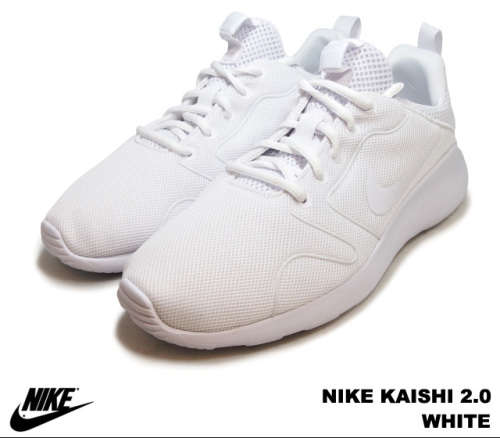 Original Mens Nike Kaishi 2.0 WHITE 833411 110 Size UK 8 (SA 8)