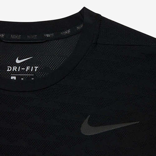 Original Mens Nike Zonal Cooling Short Sleeve Top 834496 010 Black Size XXL