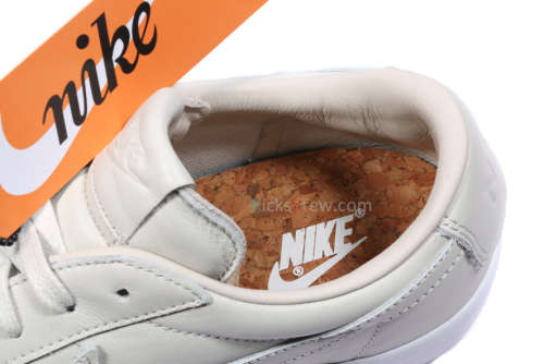 Original Mens NIKE Blazer Studio QS Light Bone/ White 850478 001 Size UK 12 (SA 12)