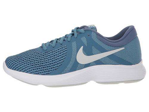 Original Women's NIKE Revolution 4 Pure Platinum / Diffused Blue 908999 402 Size UK 5.5 (SA 5.5)