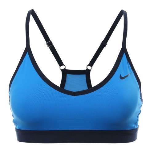 Original Womens NIKE Indy Pro Clothing Blue Light Photo /Obsidian Size Medium