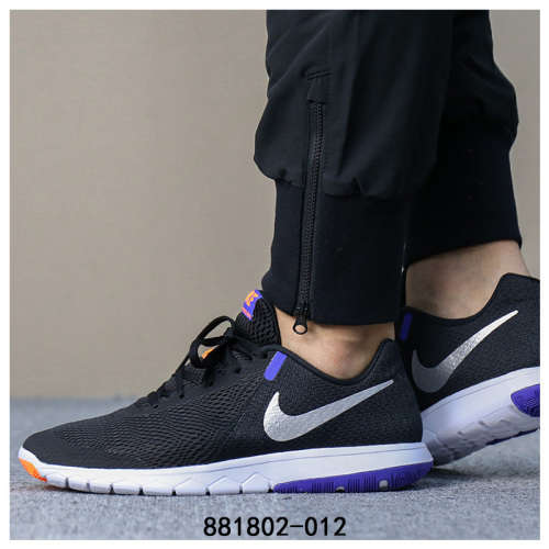 Original Mens Nike FLEX EXPERIENCE RN 6 RUNNING BLACK/PERSIAN VIOLET 881802 012 Size UK 9 (SA 9)