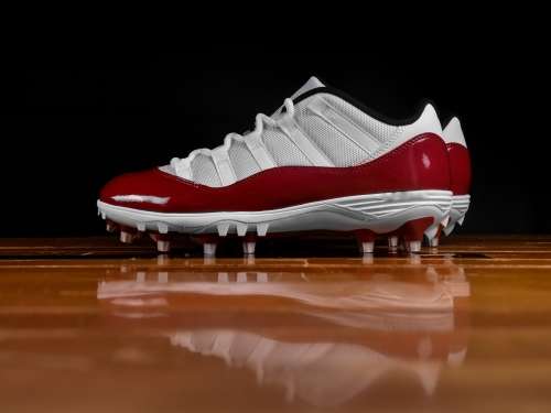 Original Mens NIKE Jordan XI Retro Low TD Football Cleat AO1560 101 Size UK 8 (SA 8)