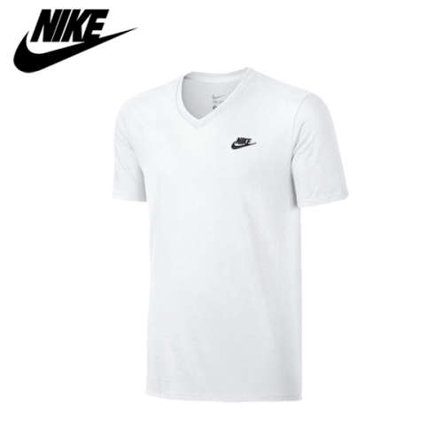 Original Nike Mens Sportswear Short Sleeve Athletic Casual T-Shirt White 827023 100 Size Medium