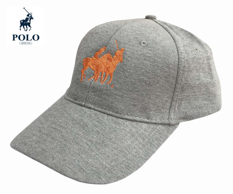 Original Mens Polo Classic Sports Cap Double Pony Choose from Grey or Black