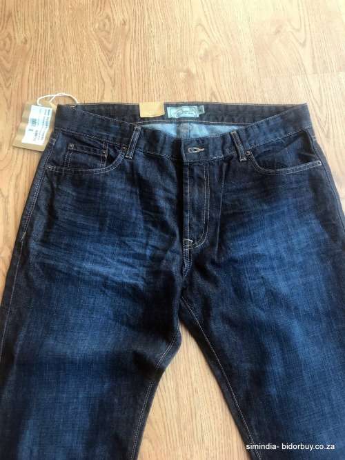 Original Mens POLO BRANDON JEANS W36 L34 - Narrow Leg