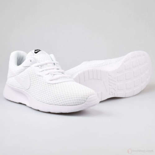 Original Mens Nike Tanjun Shoes White 812654 110 Size UK 12 (SA 12)