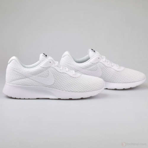 Original Mens Nike Tanjun Shoes White 812654 110 Size UK 12 (SA 12)