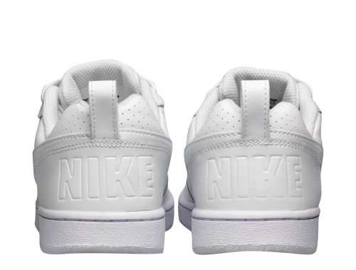 Original Mens Nike Court Borough LOW 838937 111 White Size UK 12 (SA 12)