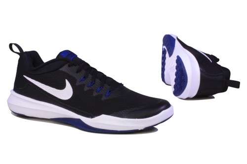Original Mens Nike LEGEND TRAINER  Black/White/Gym Blue 924206 004 Size UK 11 (SA 11)