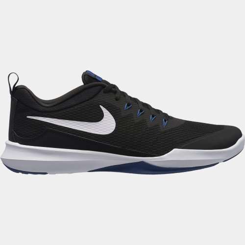 Original Mens Nike LEGEND TRAINER  Black/White/Gym Blue 924206 004 Size UK 11 (SA 11)