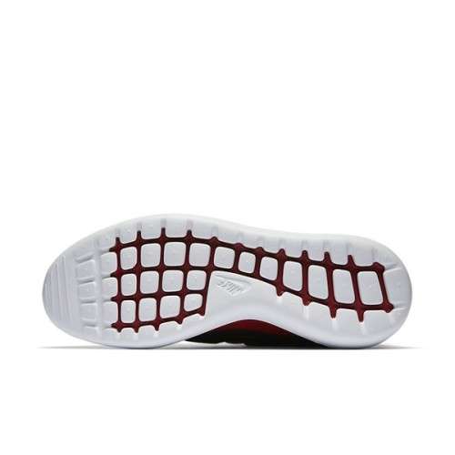 Original Mens NIKE ROSHE TWO Black/Black Gym Red 844656 005 Size UK 9 (SA 9)