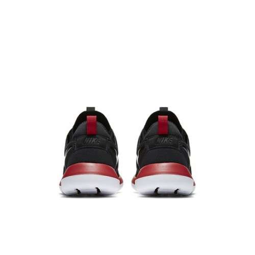 Original Mens NIKE ROSHE TWO Black/Black Gym Red 844656 005 Size UK 9 (SA 9)