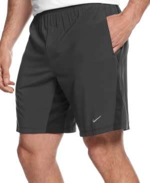 Original Men's Nike 9" Distance Short Anthracite/Reflective 695443 060 Size Large