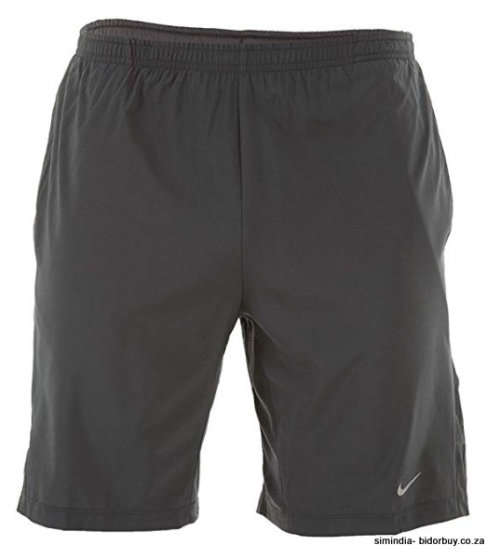 Original Men's Nike 9" Distance Short Anthracite/Reflective 695443 060 Size Large