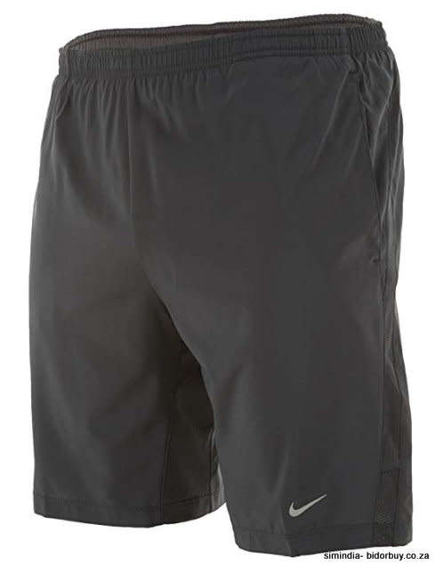 Original Men's Nike 9" Distance Short Anthracite/Reflective 695443 060 Size Large