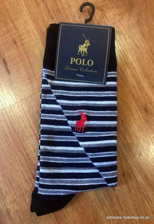 Original Mens POLO FORMAL SOCKS - 2 Pairs on Auction
