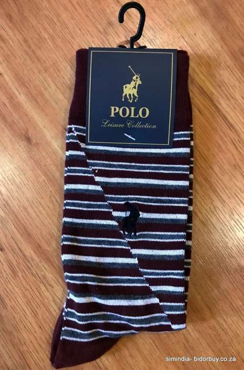 Original Mens POLO FORMAL SOCKS - 2 Pairs on Auction