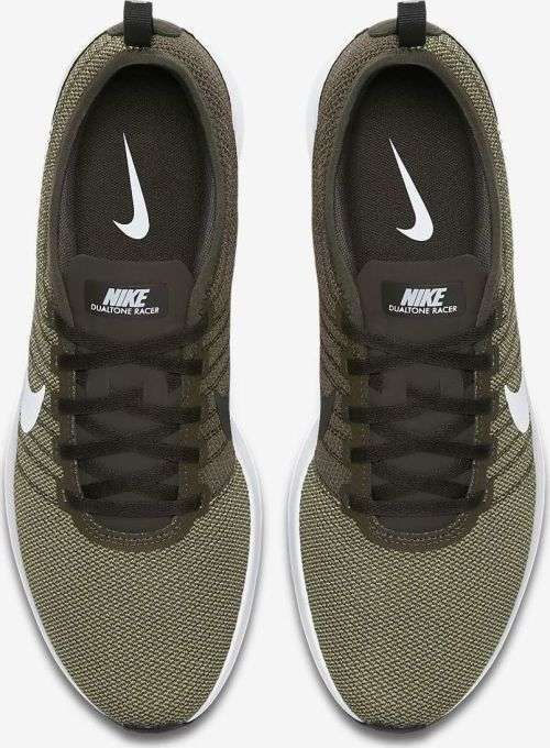 Original Mens Nike DUALTONE RACER CARGO KHAKI/ WHITE 918227 302 UK Size 11 (SA 11)