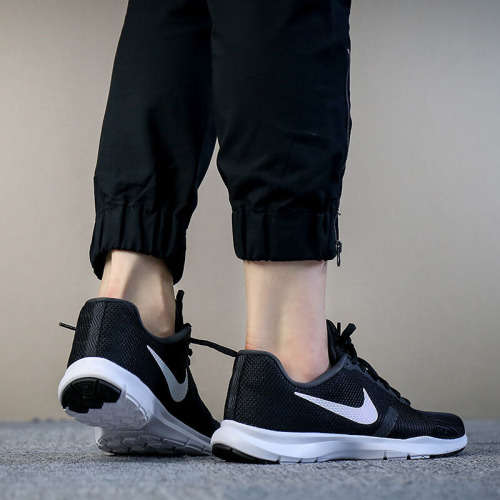 Original Women's Nike Flex Bijoux Black White/Anthracite 881863 001 Size UK 4 (SA 4)