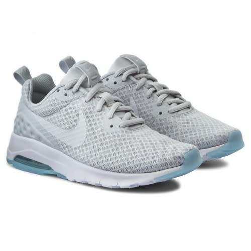 Original Women's NIKE AIR MAX MOTION LOW PURE PLATINUM/ WHITE 833662 010 UK Size 4 (SA 4)
