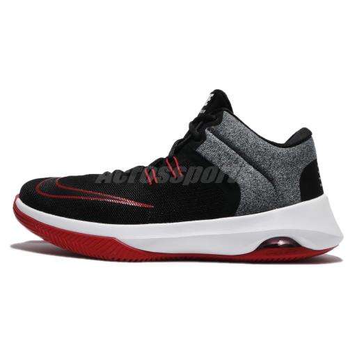 Original Mens NIKE AIR VERSITILE II BLACK/ WHITE / GYM RED 921692 002 Size UK 7/8 (SA 7/8)
