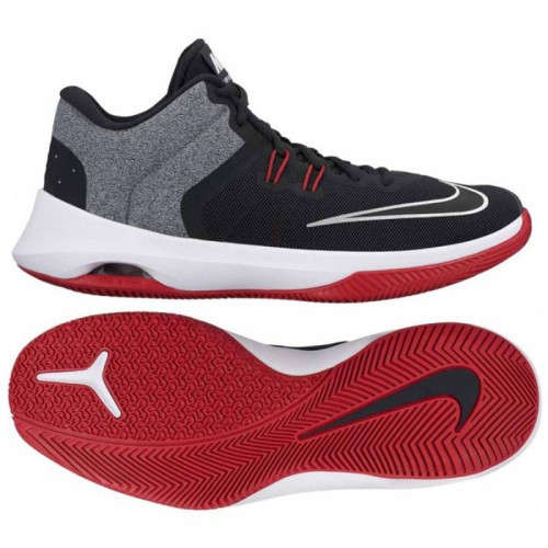 Original Mens NIKE AIR VERSITILE II BLACK/ WHITE / GYM RED 921692 002 Size UK 7/8 (SA 7/8)