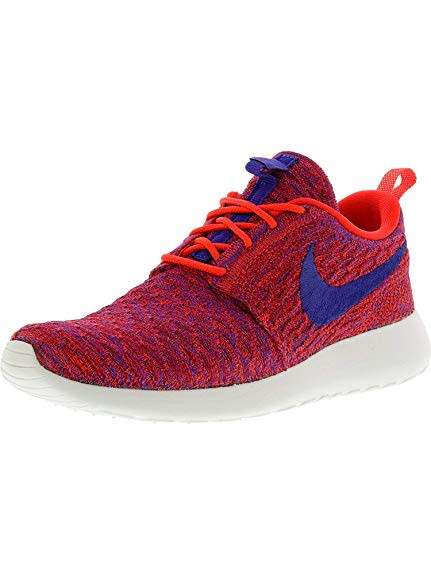 Original Women's NIKE ROSHE ONE FLYKNIT BRIGHT CRIMSON / UNI RED 704927 602 UK Size 4.5 (SA 4.5)