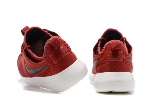 Original Mens NIKE ROSHE TWO GYM RED/ BLACK 844656 600 Size UK 9 (SA 9)