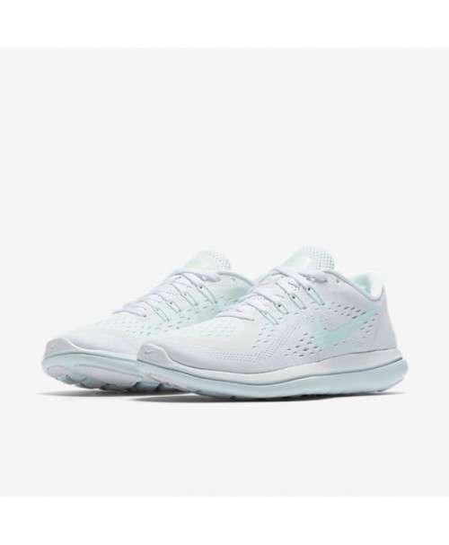 Original Women's Nike Flex 2017 RN Running White /Glacier Blue 898476 101 Size UK 5 (SA 5)